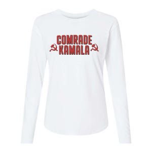 Comrade Kamala Womens Cotton Relaxed Long Sleeve T-Shirt