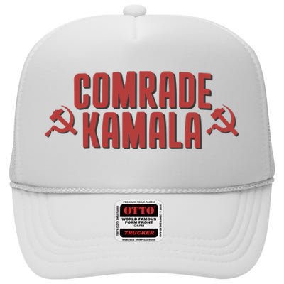 Comrade Kamala High Crown Mesh Back Trucker Hat