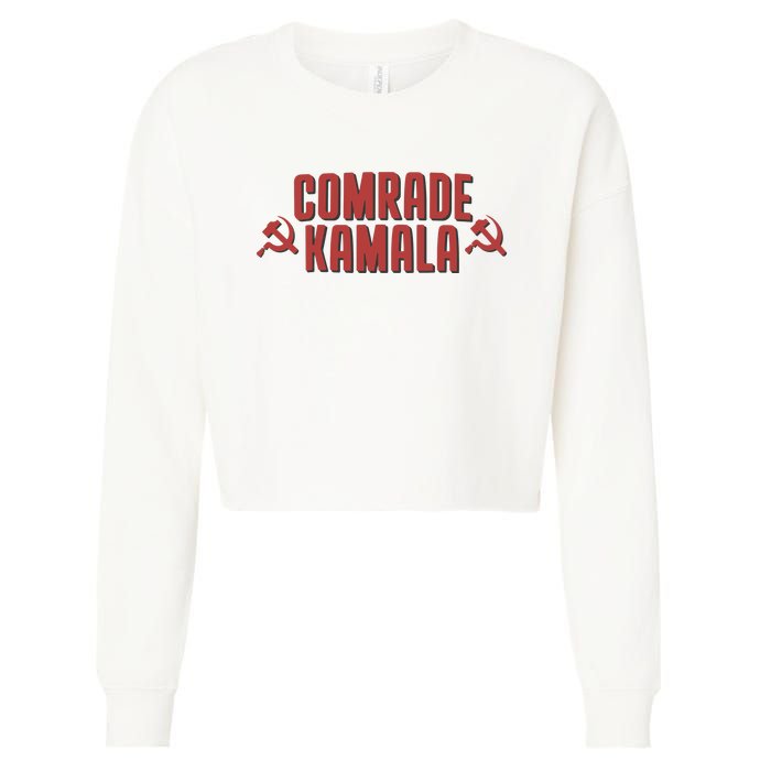 Comrade Kamala Cropped Pullover Crew