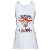 Cavalier King Charles Coronation Ideas Wo & Union Jack Ladies Essential Flowy Tank