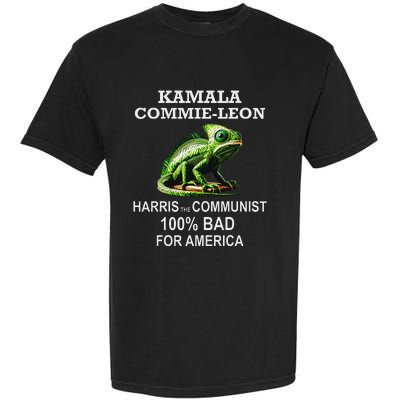 Comrade Kamala Commie Leon Commieleon Communist Harris Garment-Dyed Heavyweight T-Shirt