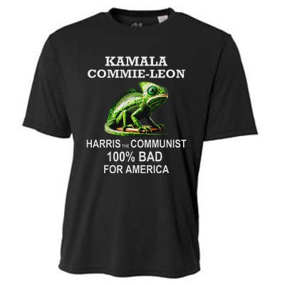 Comrade Kamala Commie Leon Commieleon Communist Harris Cooling Performance Crew T-Shirt