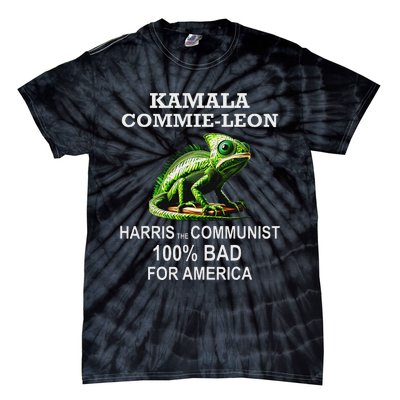 Comrade Kamala Commie Leon Commieleon Communist Harris Tie-Dye T-Shirt