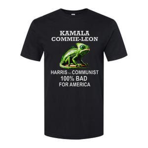 Comrade Kamala Commie Leon Commieleon Communist Harris Softstyle CVC T-Shirt