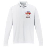 Cavalier King Charles Coronation Ideas Wo & Union Jack Performance Long Sleeve Polo