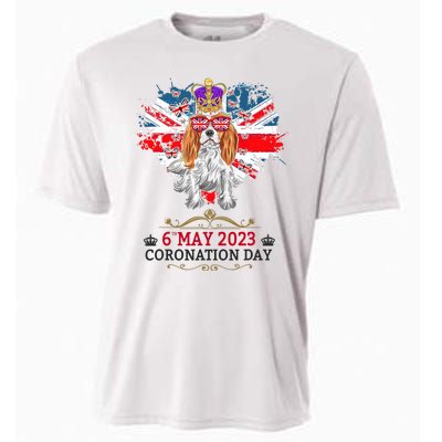 Cavalier King Charles Coronation Ideas Wo & Union Jack Cooling Performance Crew T-Shirt