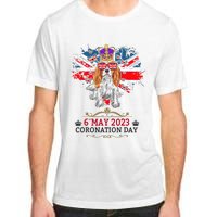 Cavalier King Charles Coronation Ideas Wo & Union Jack Adult ChromaSoft Performance T-Shirt