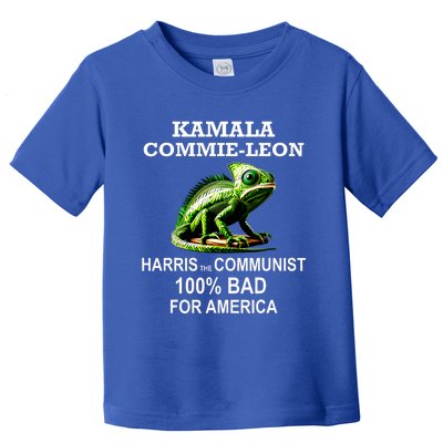 Comrade Kamala Commie Leon Commieleon Communist Harris Toddler T-Shirt