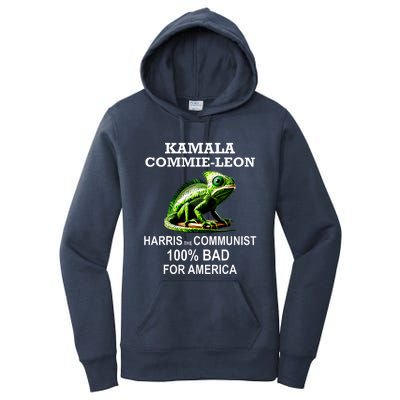 Comrade Kamala Commie Leon Commieleon Communist Harris Women's Pullover Hoodie