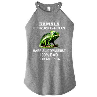 Comrade Kamala Commie Leon Commieleon Communist Harris Women's Perfect Tri Rocker Tank