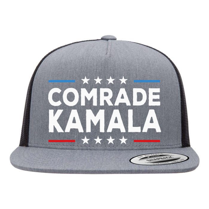 Comrade Kamala Flat Bill Trucker Hat