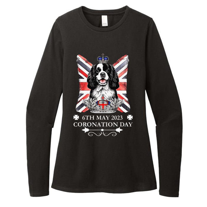 Cavalier King Charles iii Coronation Spaniel Dog Womens CVC Long Sleeve Shirt