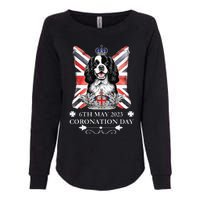 Cavalier King Charles iii Coronation Spaniel Dog Womens California Wash Sweatshirt