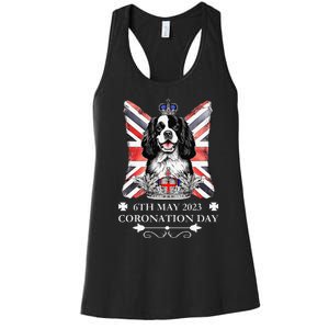 Cavalier King Charles iii Coronation Spaniel Dog Women's Racerback Tank