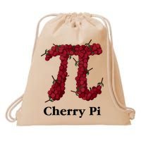 Cherry Pi Drawstring Bag
