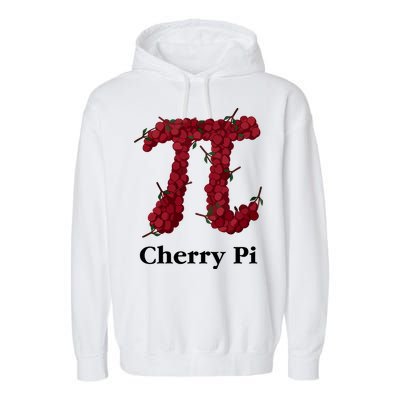 Cherry Pi Garment-Dyed Fleece Hoodie
