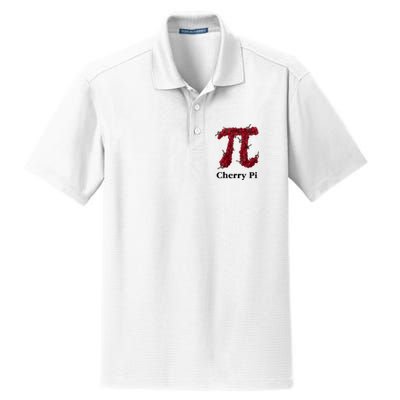 Cherry Pi Dry Zone Grid Polo