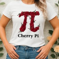 Cherry Pi Womens T-Shirt