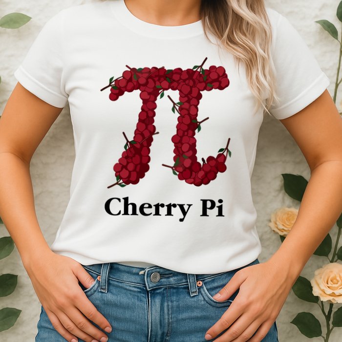 Cherry Pi Womens T-Shirt