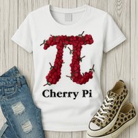 Cherry Pi Womens T-Shirt