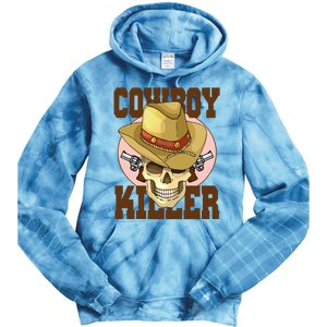 Cowboy Killer Country Skeleton Tie Dye Hoodie