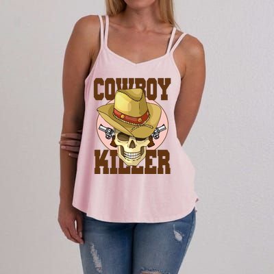 Cowboy Killer Country Skeleton Women's Strappy Tank