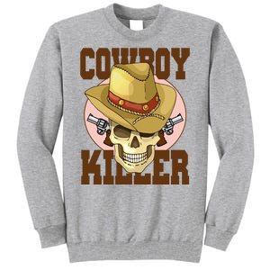 Cowboy Killer Country Skeleton Tall Sweatshirt