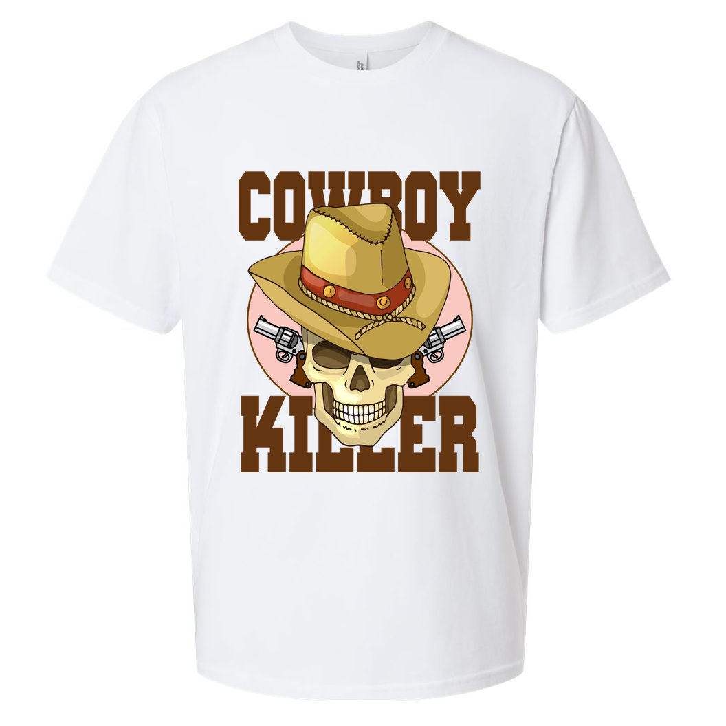 Cowboy Killer Country Skeleton Sueded Cloud Jersey T-Shirt
