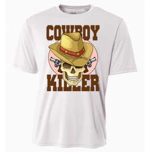 Cowboy Killer Country Skeleton Cooling Performance Crew T-Shirt