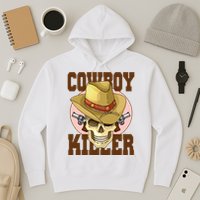 Cowboy Killer Country Skeleton Hoodie