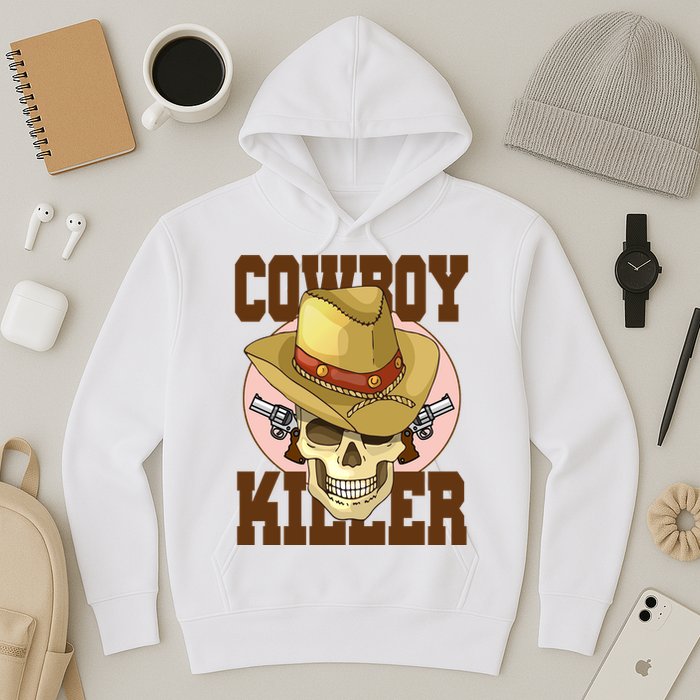 Cowboy Killer Country Skeleton Hoodie