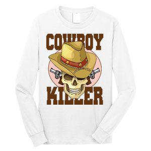 Cowboy Killer Country Skeleton Long Sleeve Shirt