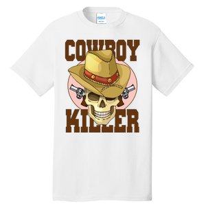 Cowboy Killer Country Skeleton Tall T-Shirt