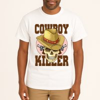 Cowboy Killer Country Skeleton Tall T-Shirt