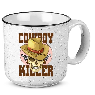 Cowboy Killer Country Skeleton 15oz Campfire Ceramic Mug