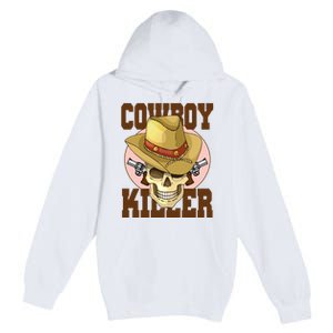 Cowboy Killer Country Skeleton Premium Pullover Hoodie