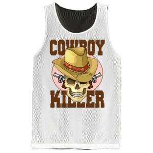 Cowboy Killer Country Skeleton Mesh Reversible Basketball Jersey Tank