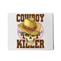 Cowboy Killer Country Skeleton Mousepad