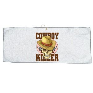 Cowboy Killer Country Skeleton Large Microfiber Waffle Golf Towel