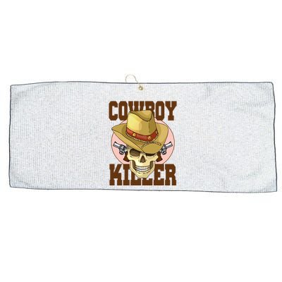 Cowboy Killer Country Skeleton Large Microfiber Waffle Golf Towel