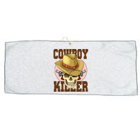 Cowboy Killer Country Skeleton Large Microfiber Waffle Golf Towel