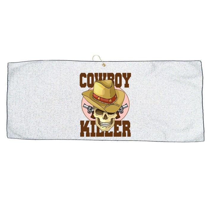 Cowboy Killer Country Skeleton Large Microfiber Waffle Golf Towel