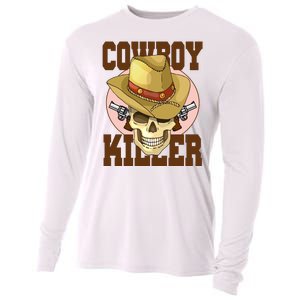 Cowboy Killer Country Skeleton Cooling Performance Long Sleeve Crew