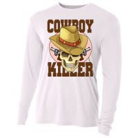 Cowboy Killer Country Skeleton Cooling Performance Long Sleeve Crew