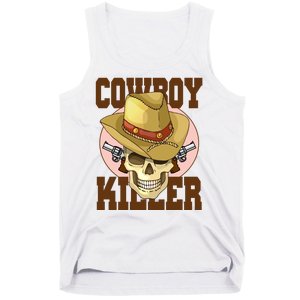 Cowboy Killer Country Skeleton Tank Top