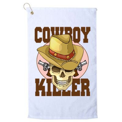 Cowboy Killer Country Skeleton Golf Towel