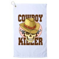 Cowboy Killer Country Skeleton Platinum Collection Golf Towel