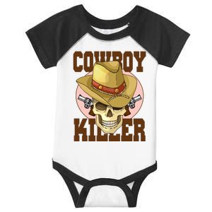 Cowboy Killer Country Skeleton Infant Baby Jersey Bodysuit