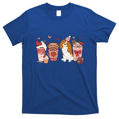 Cavalier King Charles Spaniel Valentines Day Dog Mom Gift T-Shirt