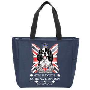 Cavalier King Charles Iii Coronation Spaniel Dog Adults Zip Tote Bag